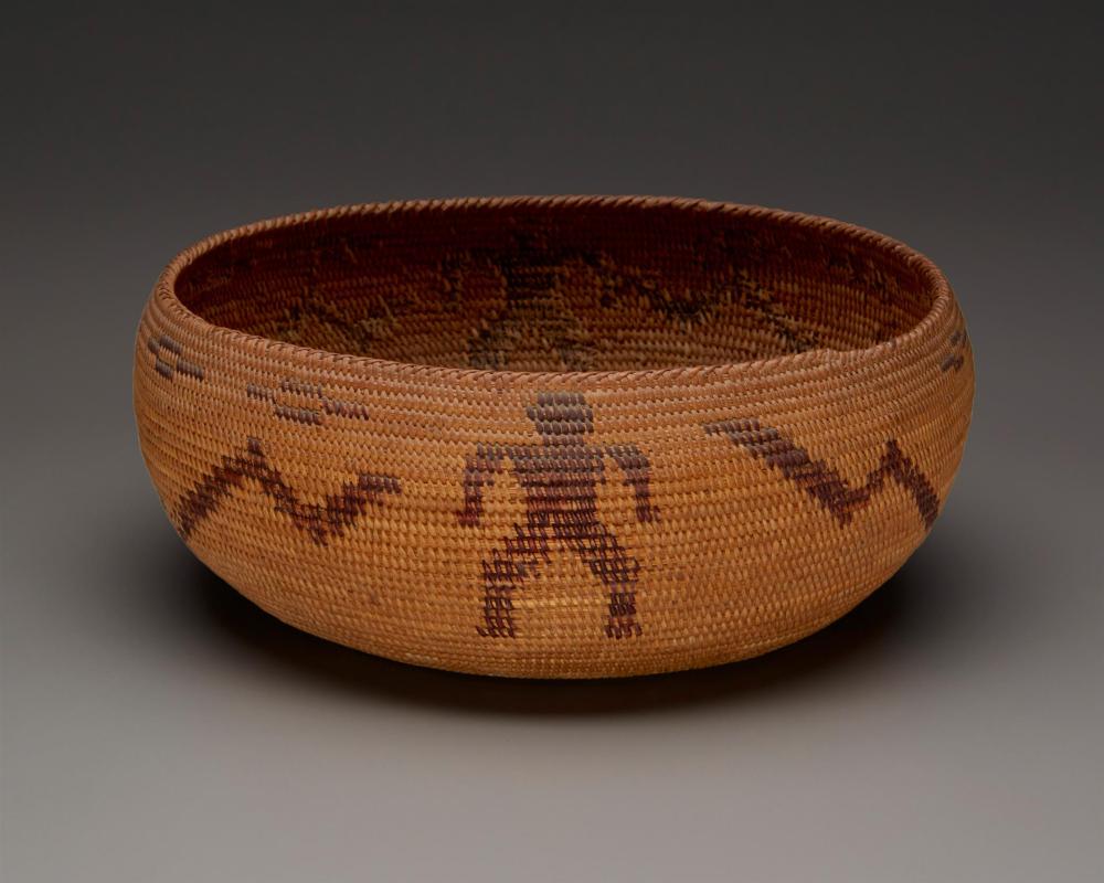 A POLYCHROME YOKUTS PICTORIAL
