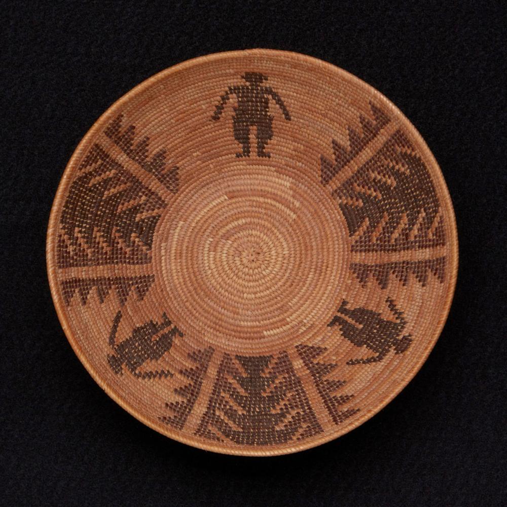 A POLYCHROME YOKUTS PICTORIAL