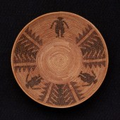 A POLYCHROME YOKUTS PICTORIAL