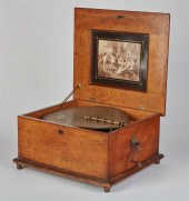A POLYPHON DISK MUSIC BOXA pol