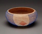 A POMO BEADED BASKETA Pomo bea