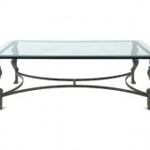 A Pompeiian Style Glass-Top Me