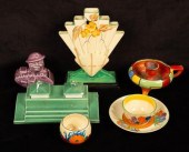 A Poole Pottery apple green in