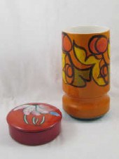 A Poole vase approx. 23 cm hig