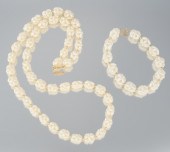 A "Popcorn" Pearl and Gold Nec