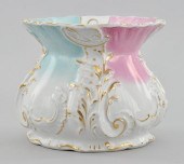 A Porcelain Ladies Spitoon Of