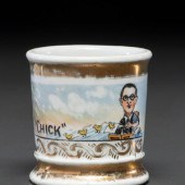 A Porcelain Occupational Shavi