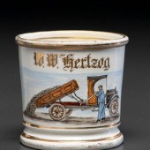 A Porcelain Occupational Shavi