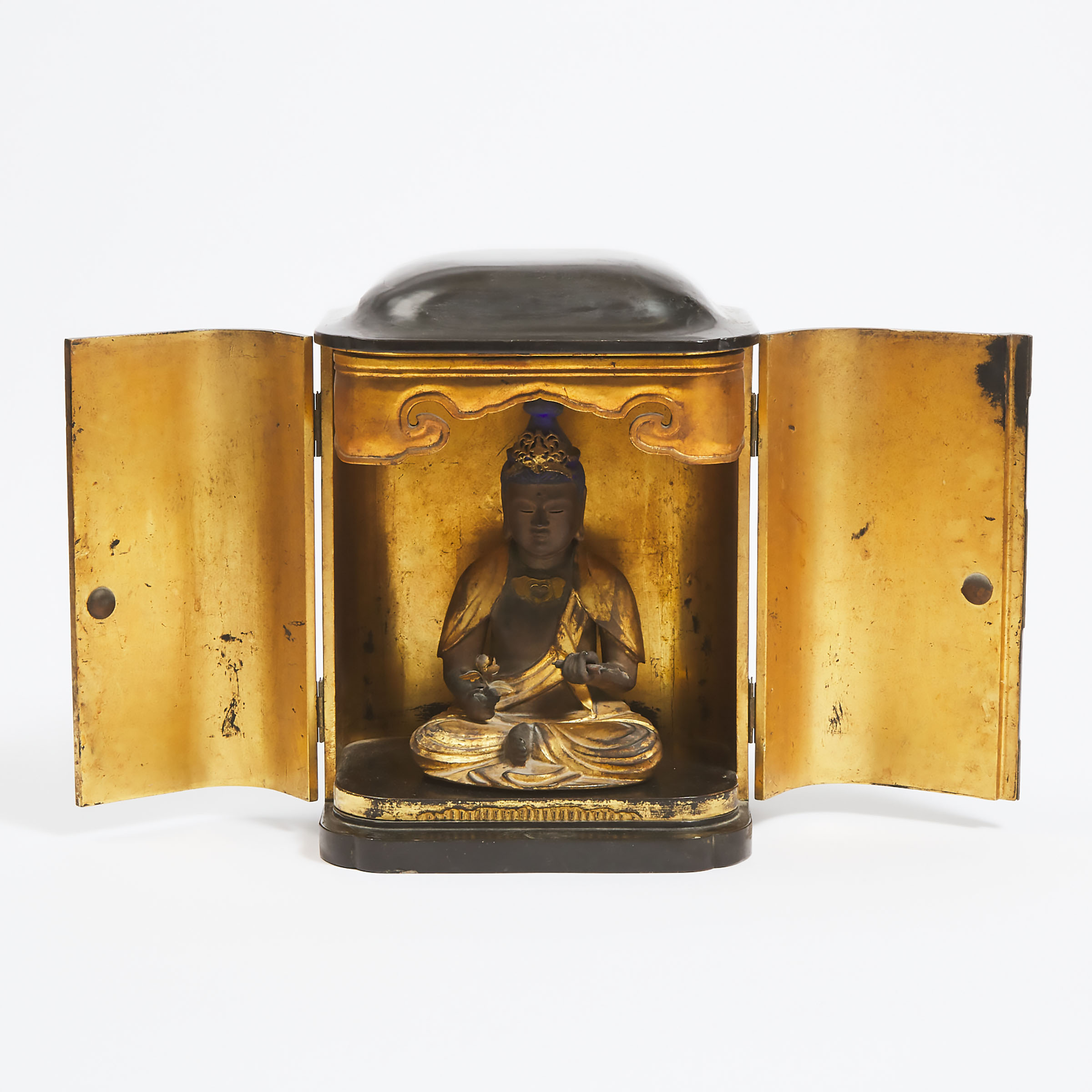 A Portable Shrine (Zushi) With a