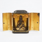 A Portable Shrine (Zushi) With