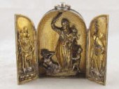 A portable silver shrine the d