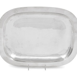 A Porter Blanchard Silver Serving
