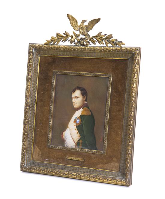 A Portrait Miniature on Ivory