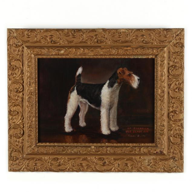 A PORTRAIT OF A TERRIER,