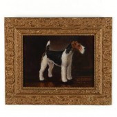 A PORTRAIT OF A TERRIER, INTER