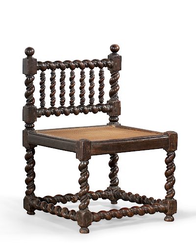 A PORTUGUESE COLONIAL HARDWOOD SIDE