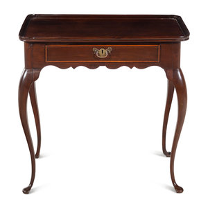 A Portuguese Mahogany Side Table