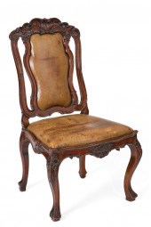 A PORTUGUESE ROCOCO WALNUT SID