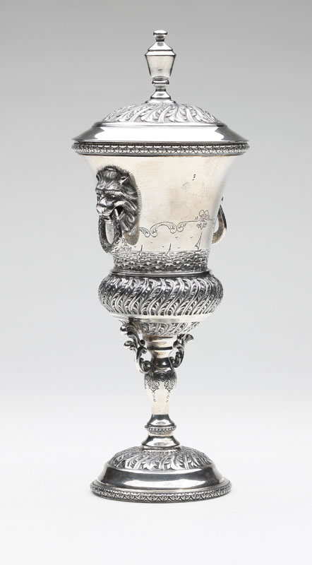A Portuguese silver footed