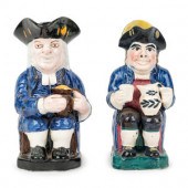 A Postillion Toby Jug and a Co