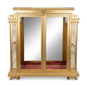 A Pottier and Stymus Giltwood and