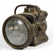 A Powell and Hanmer brass moto