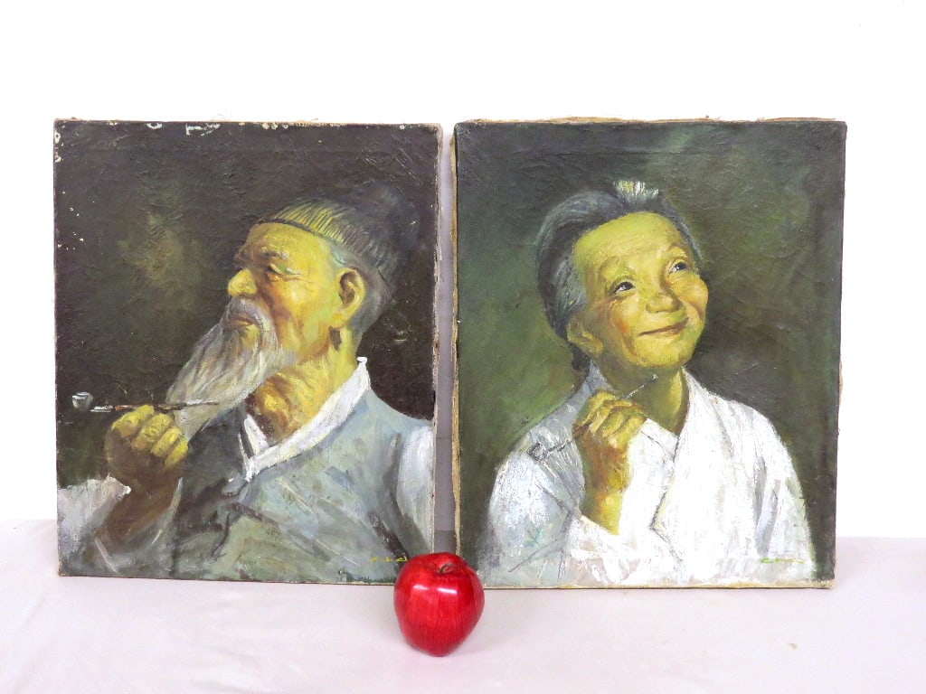 A PR. OF 19TH C. CHINESE O/C