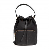 A PRADA CONVERTIBLE BUCKET BAG
