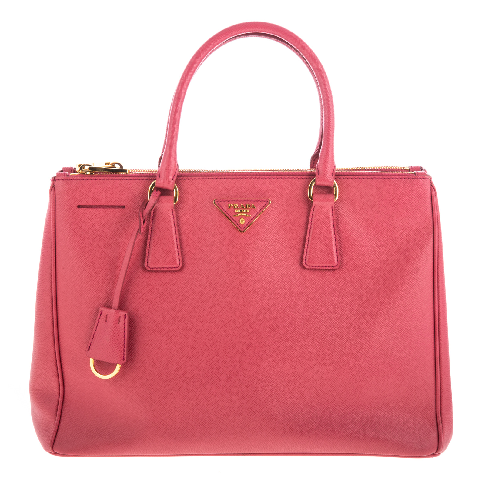 A PRADA SAFFIANO LUX LARGE ZIP TOTE
