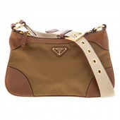 A PRADA SMALL CROSSBODY ZIP A