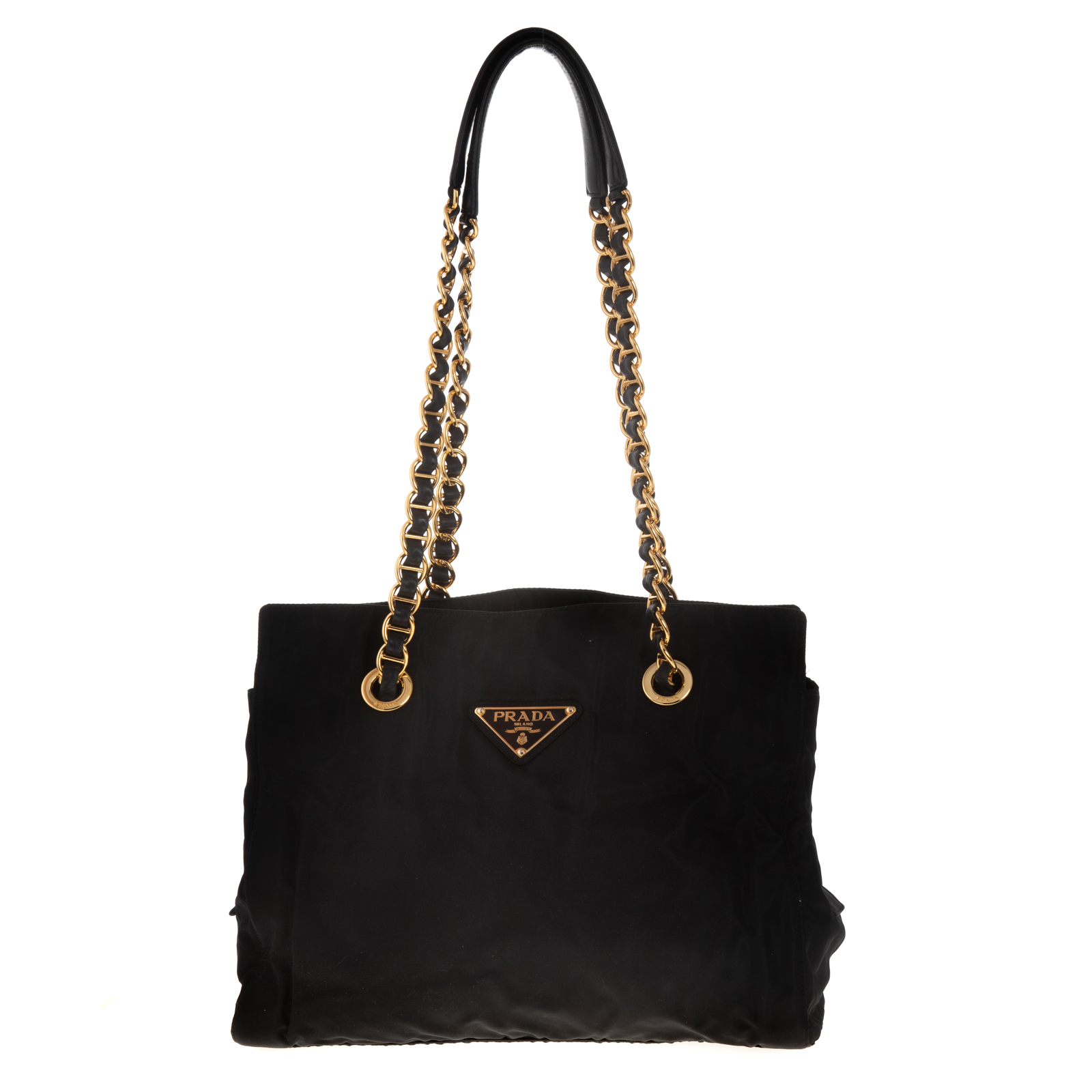 A PRADA TESSUTO NYLON CHAIN
