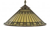 A Prairie Style Leaded Glass H