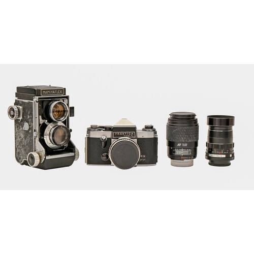 A Praktica Super TL camera and a