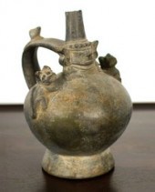 A Pre-Columbian blackware pott