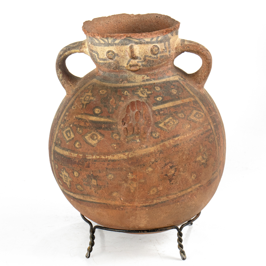 A PRE-COLUMBIAN MOCHE POLYCHROME