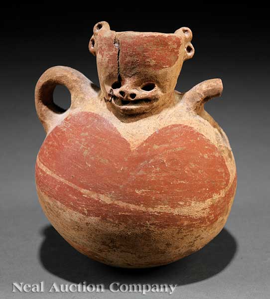 A Pre-Columbian Painted Pottery