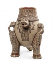 A Pre-Columbian Polychrome Jag