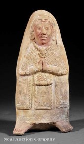 A Pre-Columbian Pottery Female
