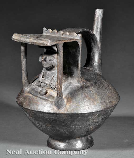 A Pre-Columbian Pottery Vessel c.