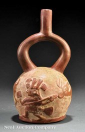 A Pre-Columbian Stirrup Handle