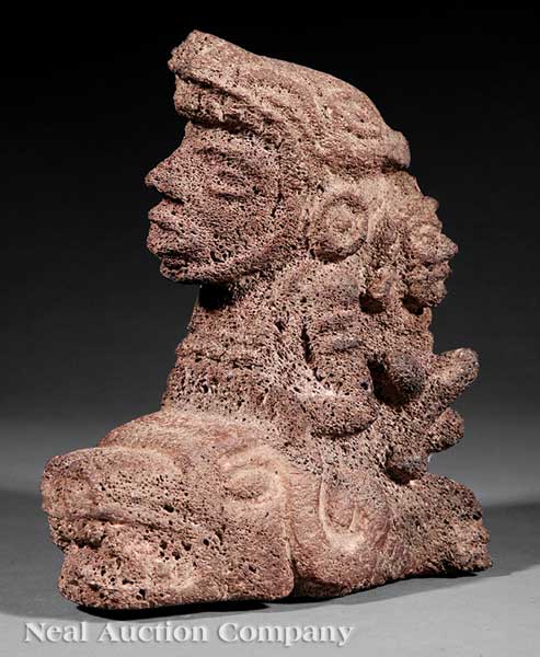 A Pre-Columbian Stone Hacha Maya