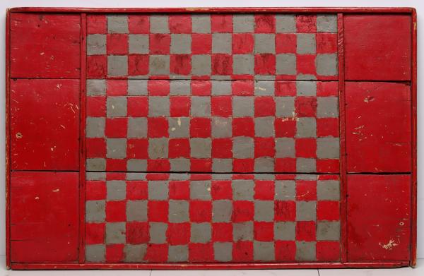 A PRIMITIVE 19C. AMERICAN GAME