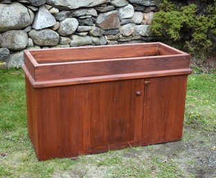 A primitive New England stained