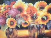 A. PRITCHARD, THREE VASES WITH
