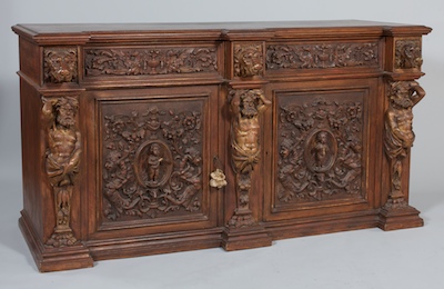 A Profusely Carved Italian