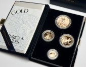 A proof set of four 2002 US Mi