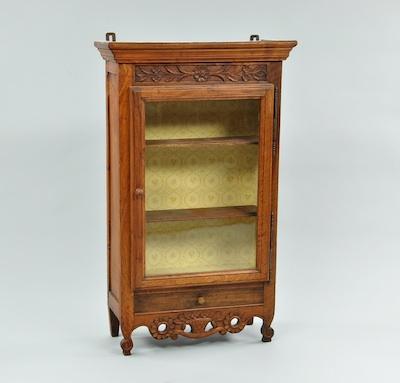A Provincial French Display Cabinet
