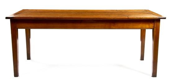 A Provincial Pine Work Table having