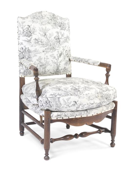 A Provincial Style Upholstered