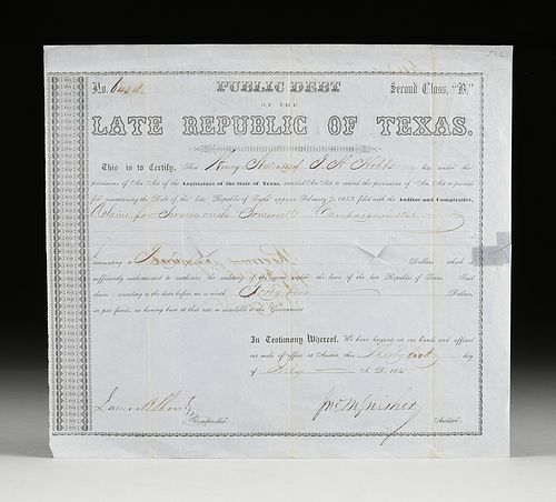 A PUBLIC DEBT OF THE LATE
